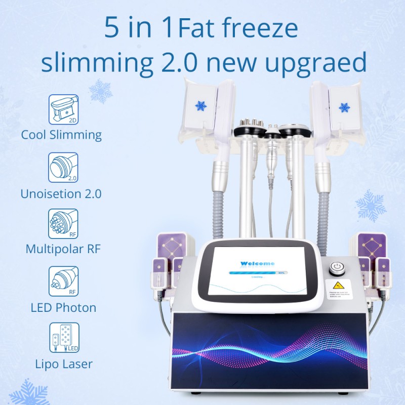 40K Cavitation Cellulite Removal Cold Freeze Machine